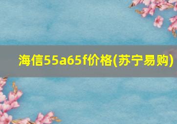 海信55a65f价格(苏宁易购)