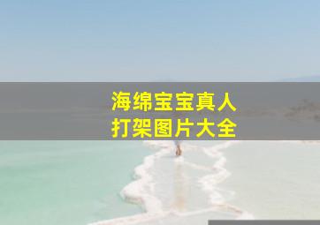 海绵宝宝真人打架图片大全