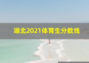 湖北2021体育生分数线