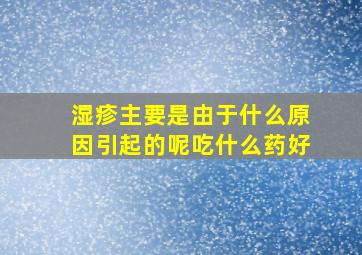 湿疹主要是由于什么原因引起的呢吃什么药好