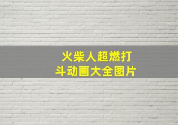 火柴人超燃打斗动画大全图片