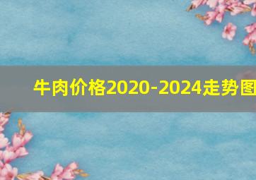 牛肉价格2020-2024走势图