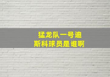 猛龙队一号迪斯科球员是谁啊