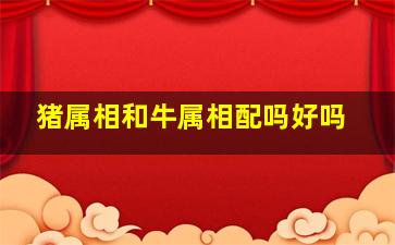 猪属相和牛属相配吗好吗