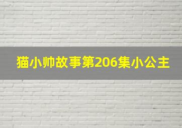 猫小帅故事第206集小公主