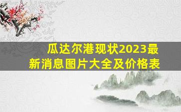 瓜达尔港现状2023最新消息图片大全及价格表