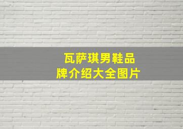 瓦萨琪男鞋品牌介绍大全图片