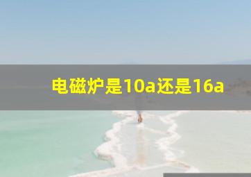 电磁炉是10a还是16a