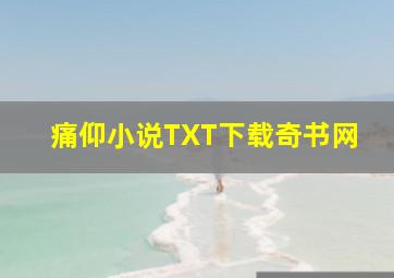 痛仰小说TXT下载奇书网