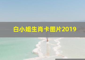 白小姐生肖卡图片2019