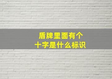 盾牌里面有个十字是什么标识