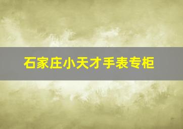 石家庄小天才手表专柜