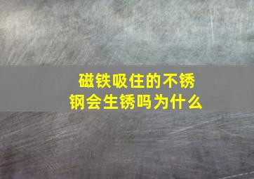 磁铁吸住的不锈钢会生锈吗为什么