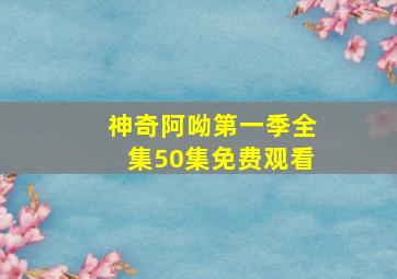 神奇阿呦第一季全集50集免费观看