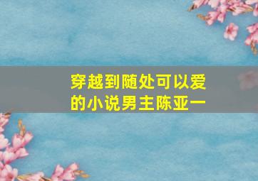 穿越到随处可以爱的小说男主陈亚一