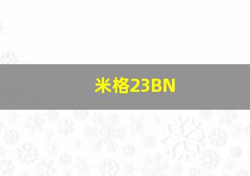 米格23BN