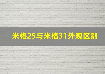 米格25与米格31外观区别