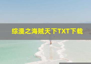 综漫之海贼天下TXT下载