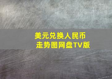 美元兑换人民币走势图网盘TV版