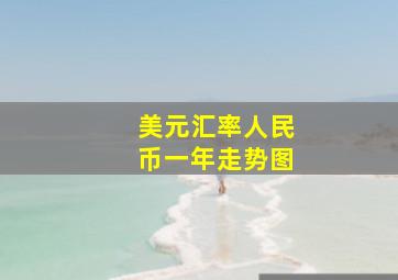 美元汇率人民币一年走势图