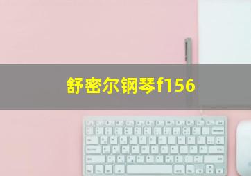 舒密尔钢琴f156