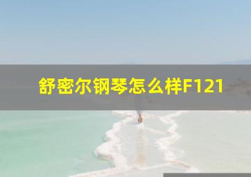 舒密尔钢琴怎么样F121