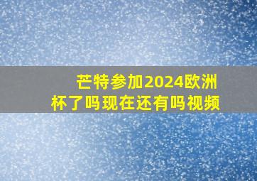 芒特参加2024欧洲杯了吗现在还有吗视频