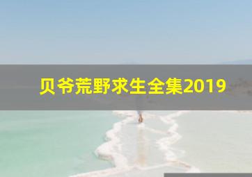 贝爷荒野求生全集2019