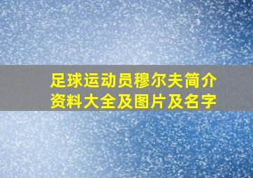 足球运动员穆尔夫简介资料大全及图片及名字