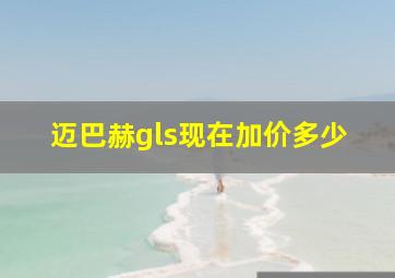 迈巴赫gls现在加价多少