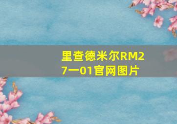 里查德米尔RM27一01官网图片