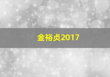 金裕贞2017