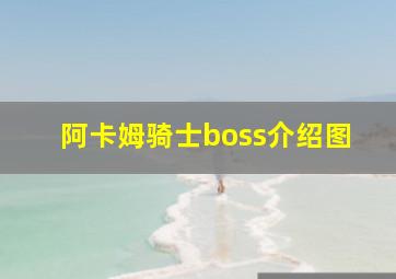 阿卡姆骑士boss介绍图