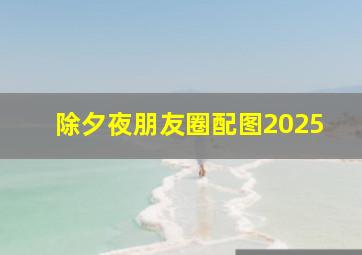 除夕夜朋友圈配图2025