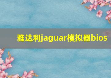 雅达利jaguar模拟器bios