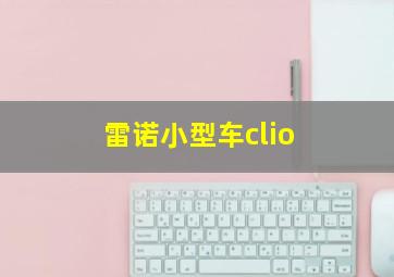 雷诺小型车clio