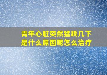 青年心脏突然猛跳几下是什么原因呢怎么治疗