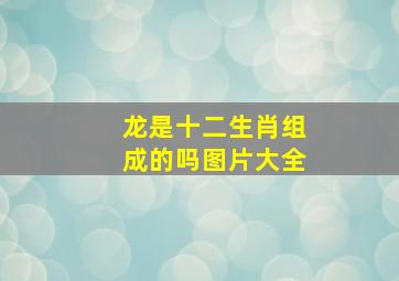 龙是十二生肖组成的吗图片大全