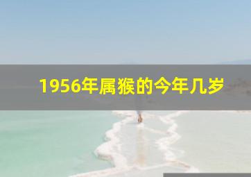 1956年属猴的今年几岁