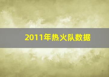 2011年热火队数据