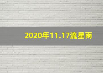 2020年11.17流星雨