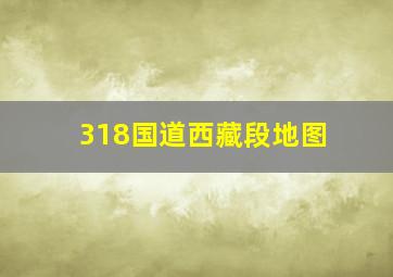 318国道西藏段地图