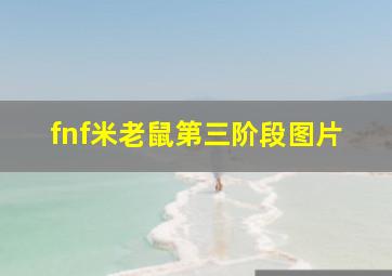 fnf米老鼠第三阶段图片