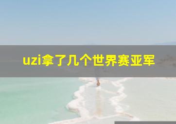 uzi拿了几个世界赛亚军