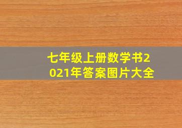 七年级上册数学书2021年答案图片大全