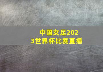 中国女足2023世界杯比赛直播