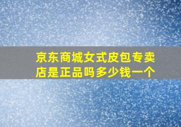 京东商城女式皮包专卖店是正品吗多少钱一个