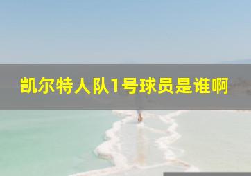 凯尔特人队1号球员是谁啊