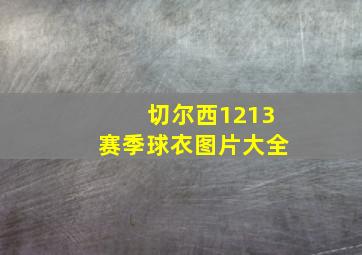 切尔西1213赛季球衣图片大全