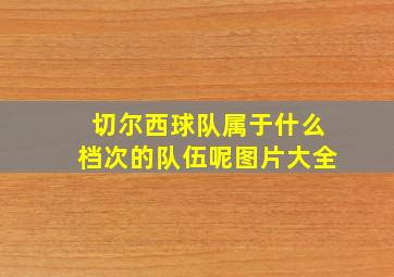 切尔西球队属于什么档次的队伍呢图片大全